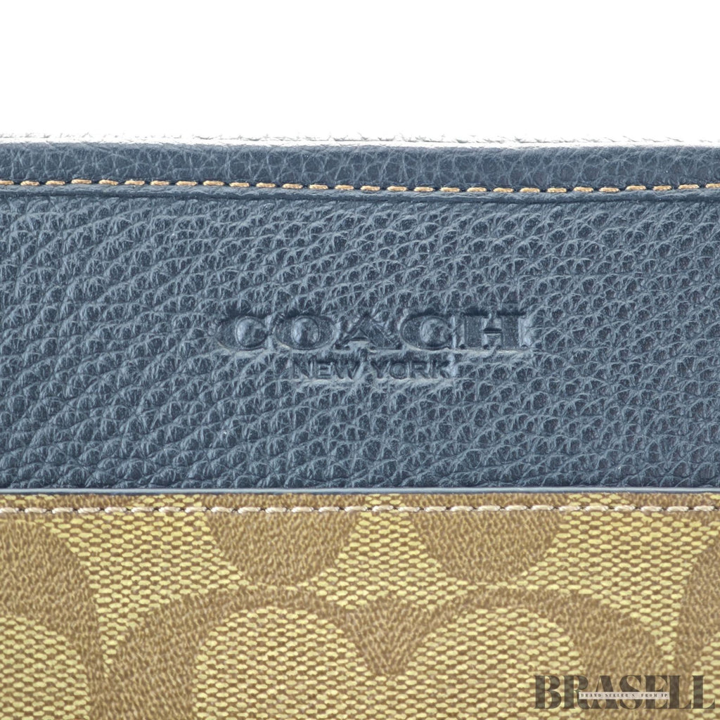 COACH Signature Sullivan Crossbody Bag CC090 Compact Khaki