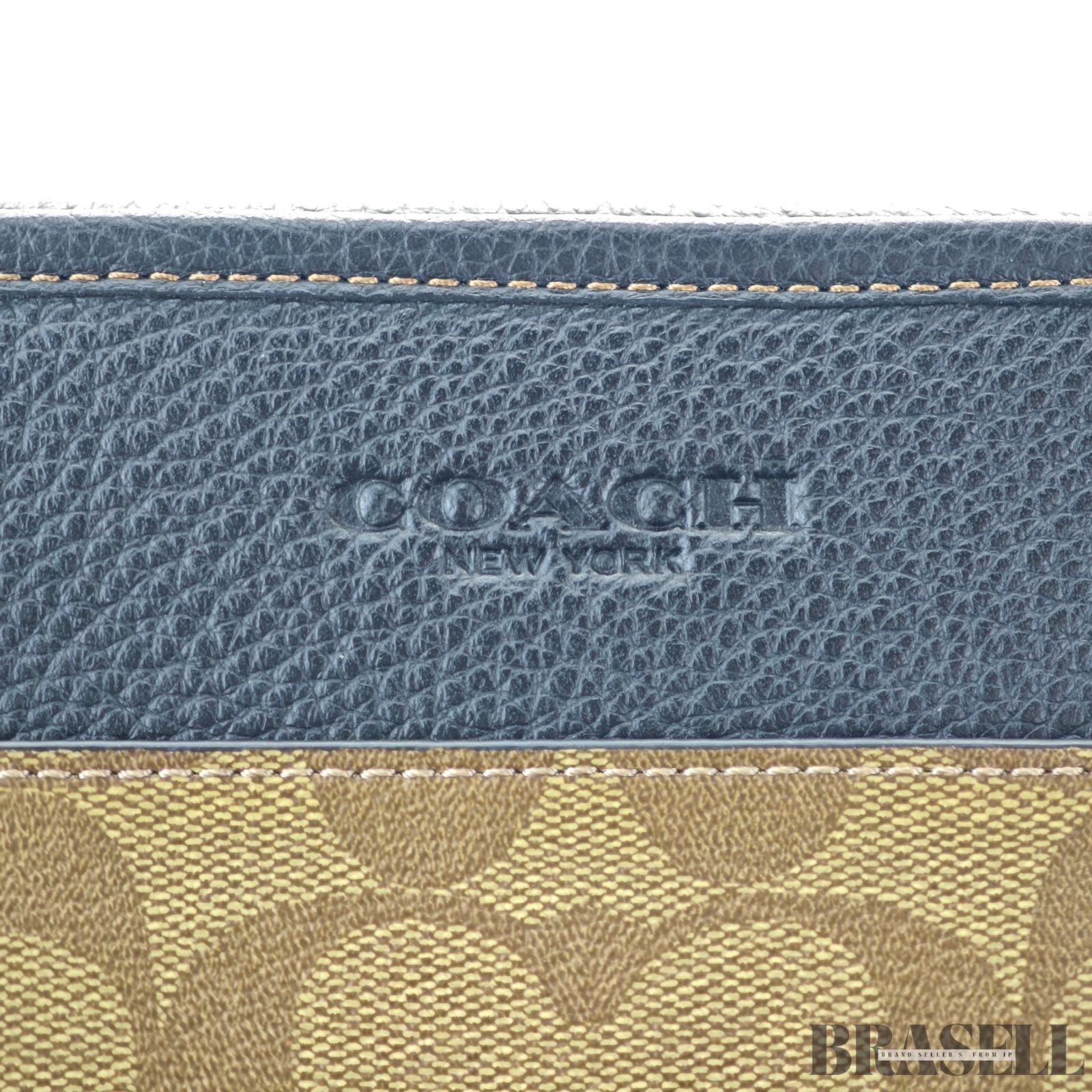 COACH Signature Sullivan Crossbody Bag CC090 Compact Khaki