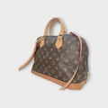 Louis Vuitton Alma PM 2Way Handbag Monogram M51130 Brown Leather 【A】