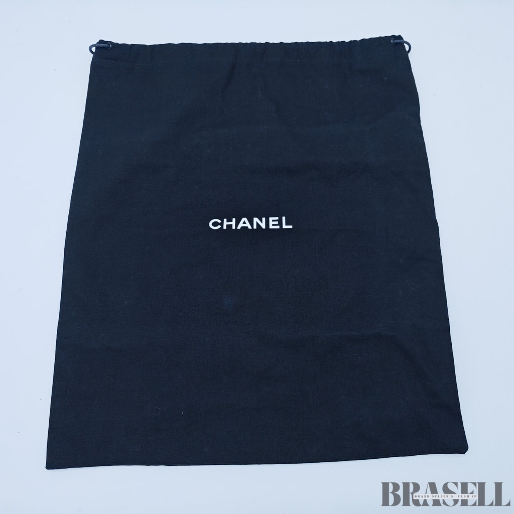 CHANEL Mademoiselle Vintage Double Flap W A93083 Chain Shoulder Bag Black