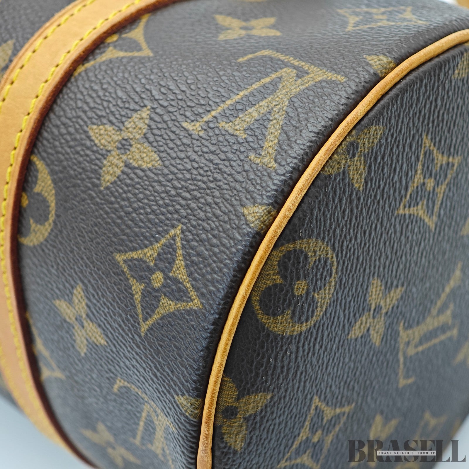 LOUIS VUITTON Papillon 26 Handbag M51386 PVC Coated Canvas & Leather Brown
