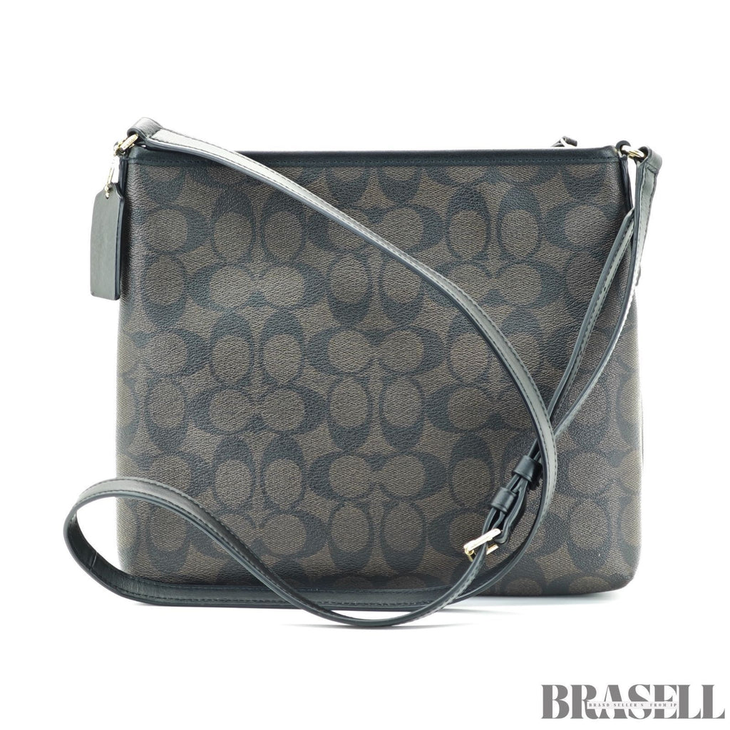 COACH Signature F29210 Shoulder Bag Tote Bag Brown Women's Dust Bag