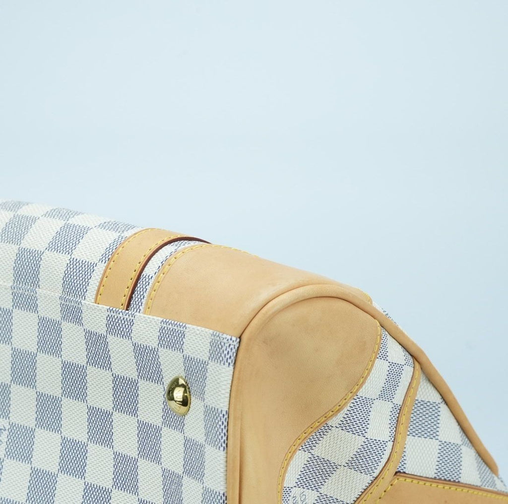 LOUIS VUITTON Berkeley N52001 Boston Bag Travel Large Capacity White