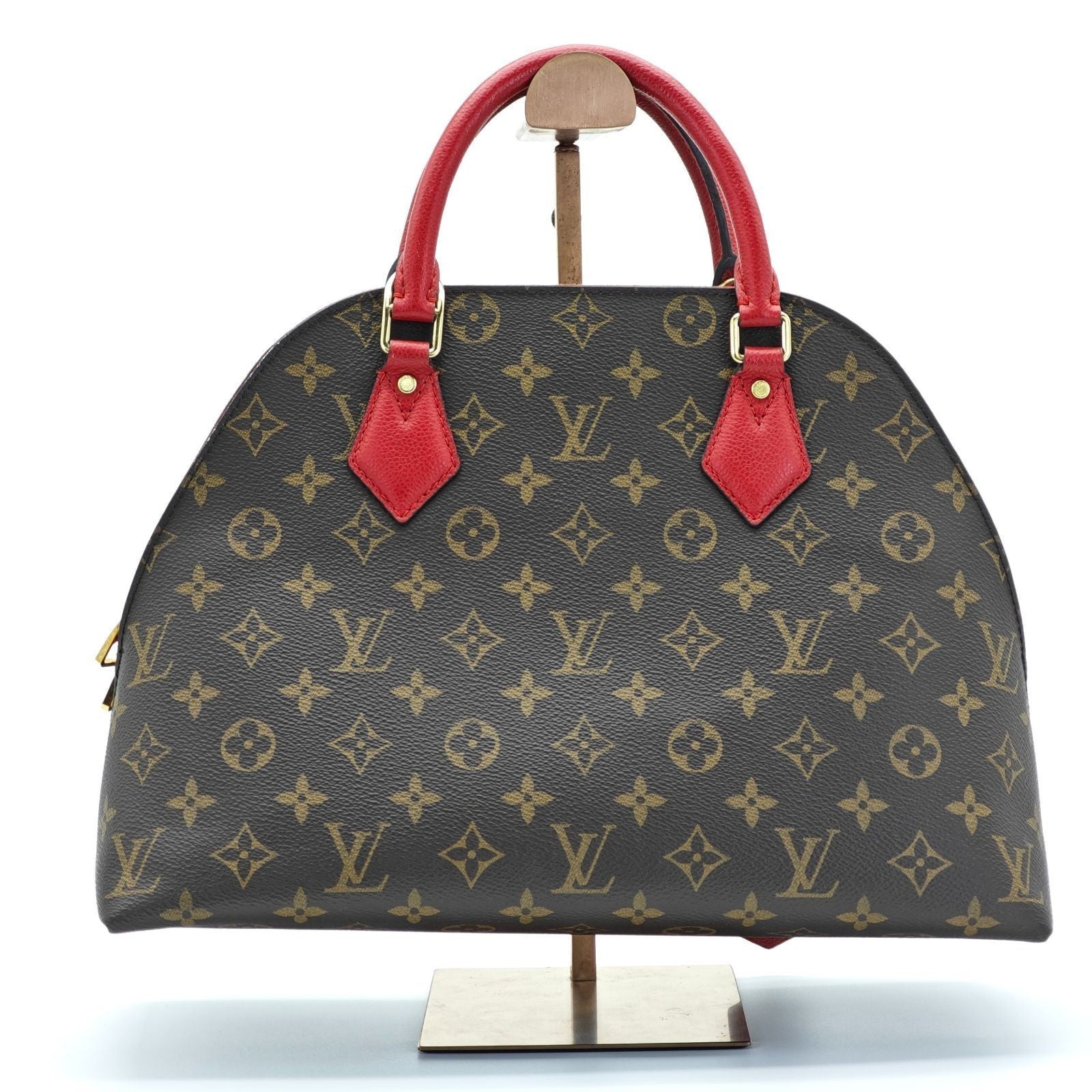 LOUIS VUITTON Monogram Alma M41779 2-Way Handbag Brown Women's