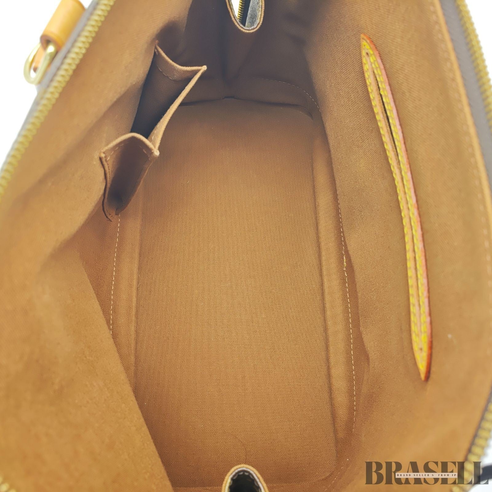 LOUIS VUITTON Monogram Alma PM M53151 Handbag Brown with Padlock