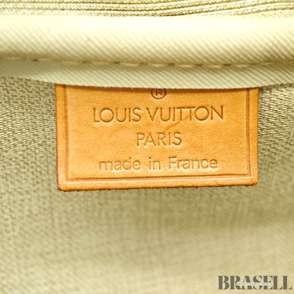 LOUIS VUITTON Deauville M47270 Monogram Travel Handbag Large Brown Unisex