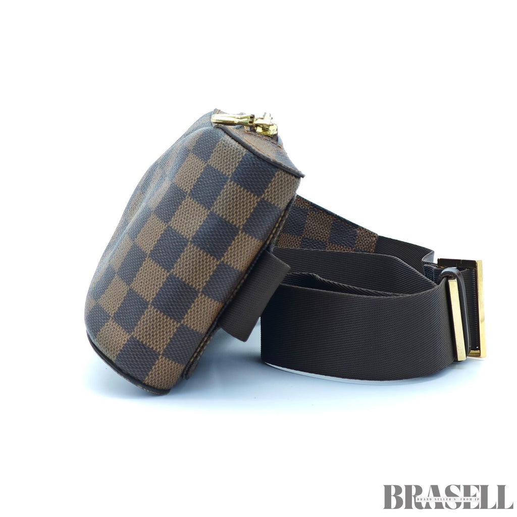 LOUIS VUITTON Geronimos N51994 Crossbody Bag Damier Ebene Brown