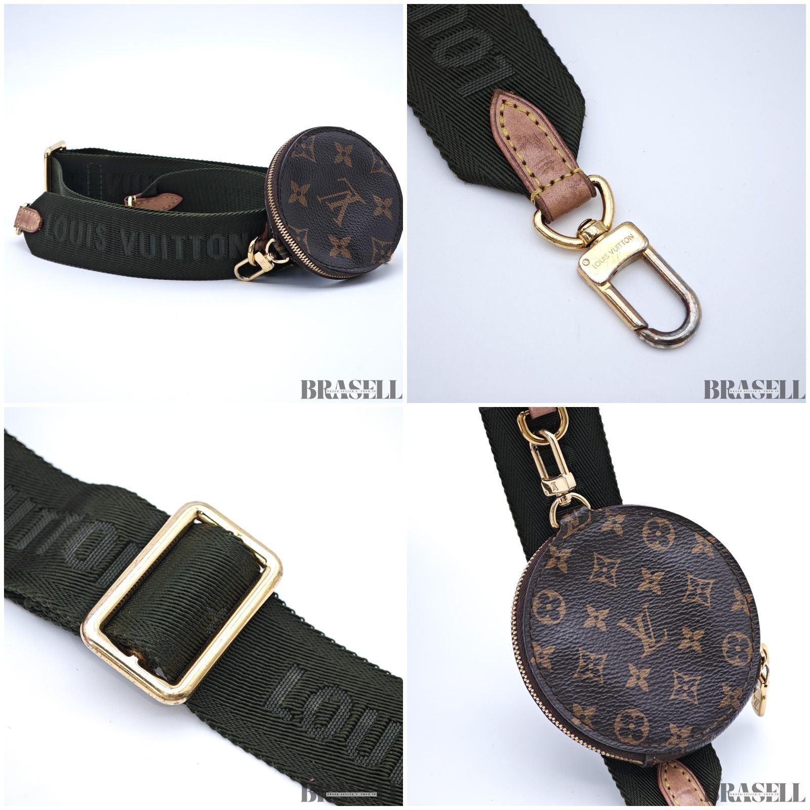 Louis Vuitton Multi Pochette Accessoires M44813 Shoulder Bag Brown w/Coin Case