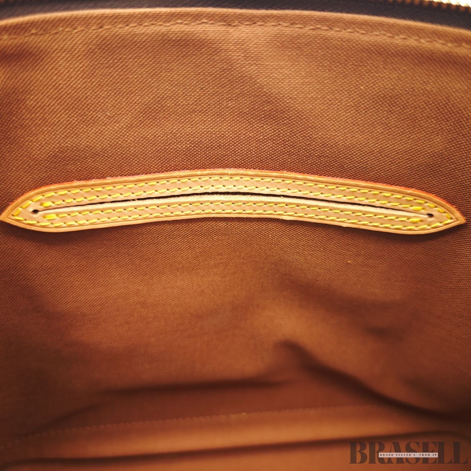 Louis Vuitton Alma PM M51130 Monogram Bag Handbag Coated Canvas Leather Brown