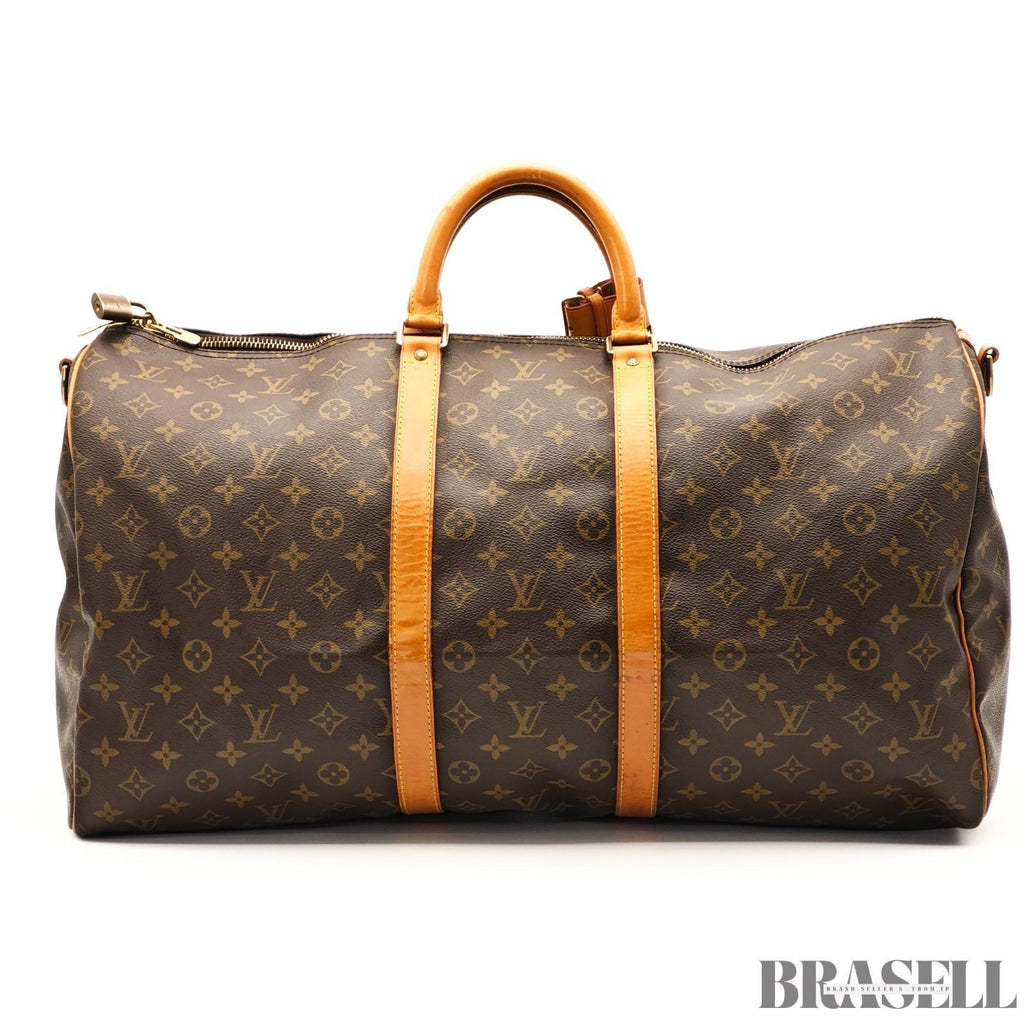 LOUIS VUITTON Keepall Bandouliere 55 M41414 Monogram Travel Bag