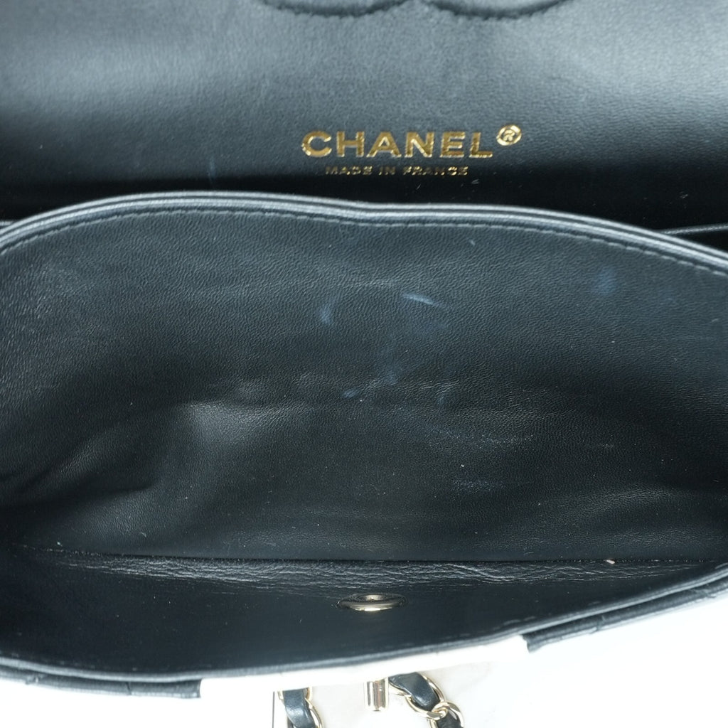 CHANEL matelasse W Flap Classic Chain Shoulder Bag A01112 Lambskin by Color【S】