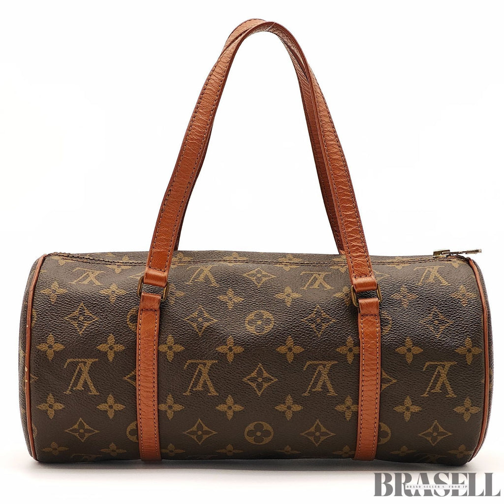 Louis Vuitton Papillon 30 GM M51365 Bag Mini Boston Monogram Canvas Brown Women