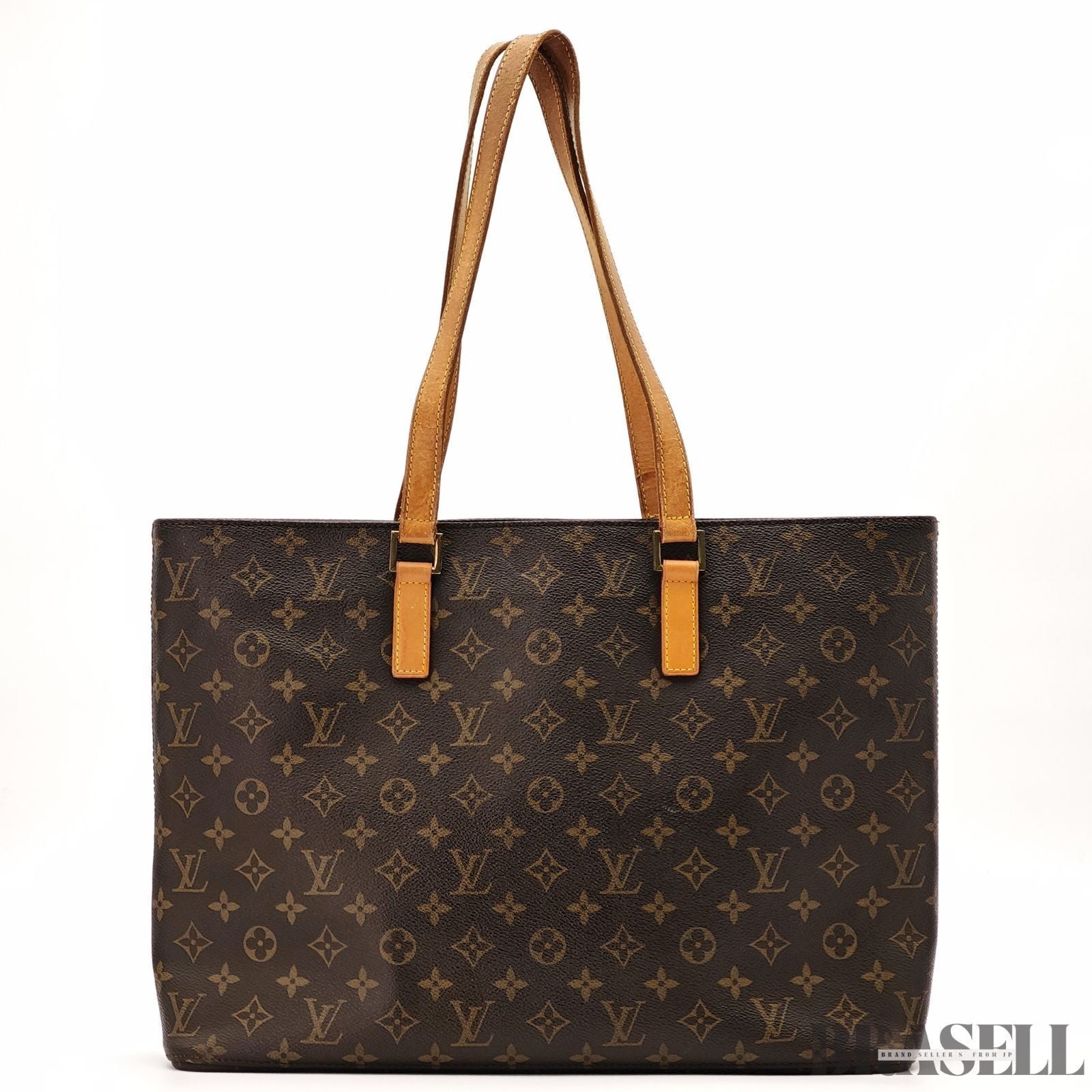 Louis Vuitton Luco M51155 Bag Tote Bag Commuter Monogram Canvas Large Brown