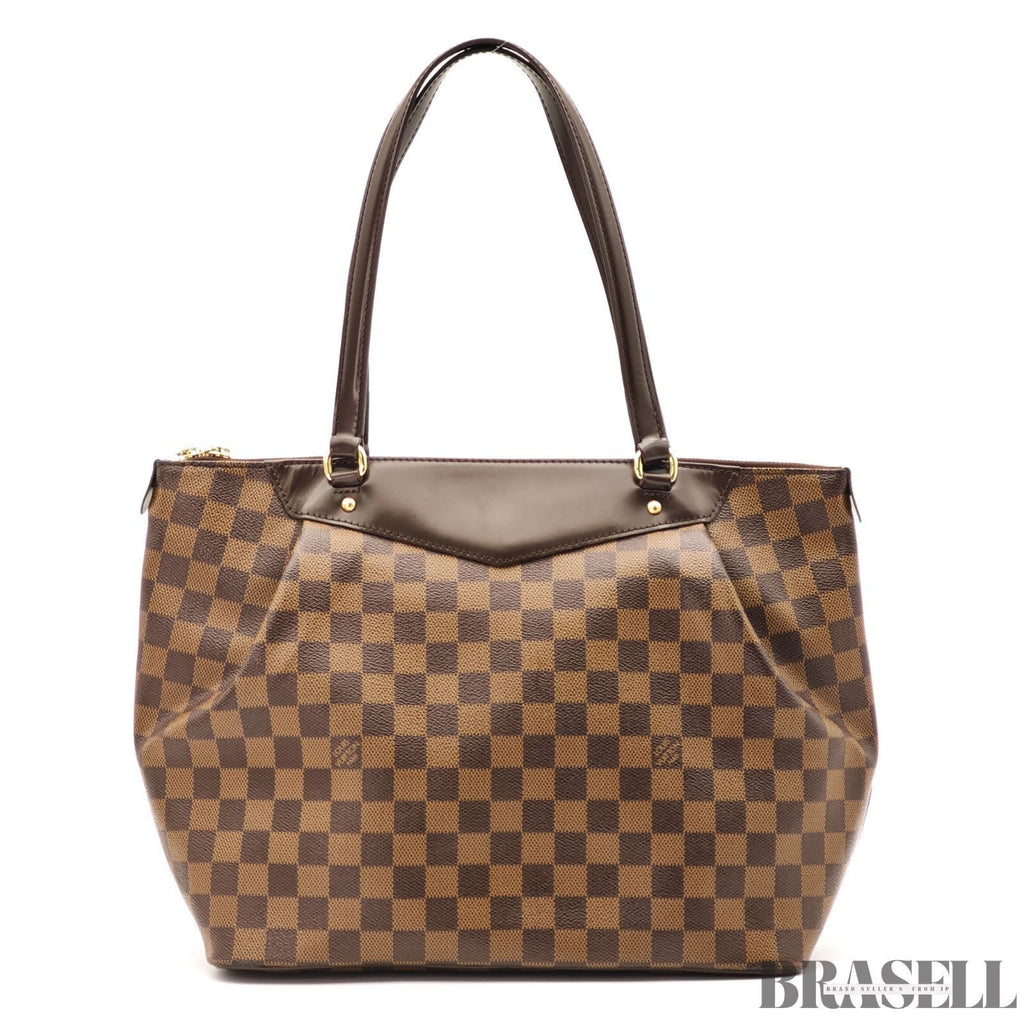 LOUIS VUITTON Westminster GM Shoulder Bag Damier Ebene Leather N41103 Brown
