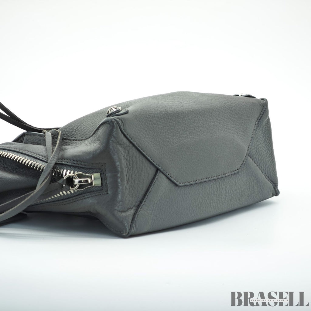 BALENCIAGA 2-Way Handbag Shoulder Bag Paper A4 357333 Gray color