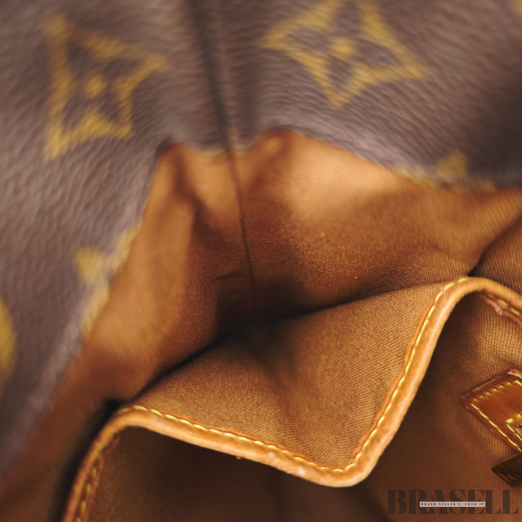 Louis Vuitton Vavin GM M51170 Monogram Canvas Leather Brown Tote Bag Medium