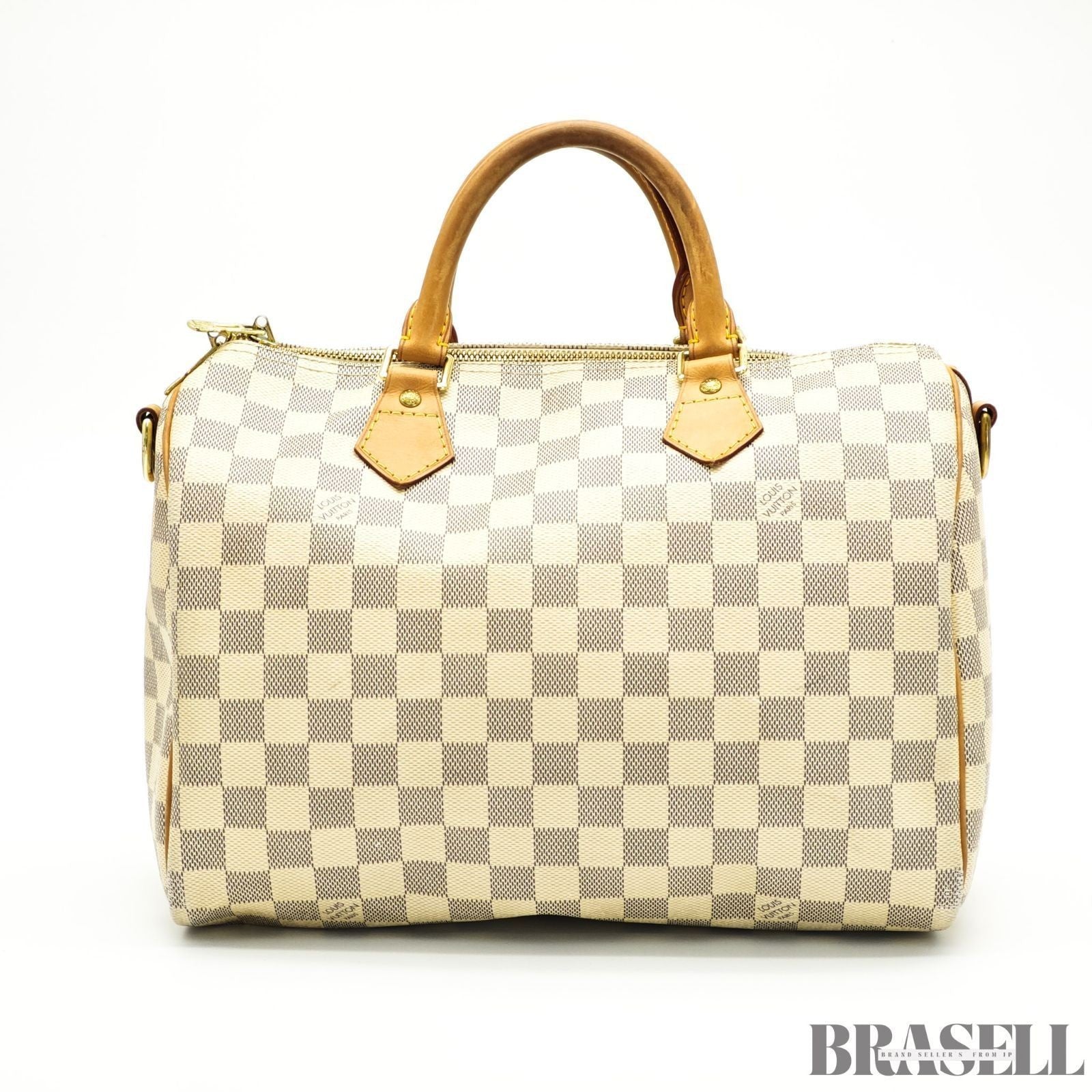 Louis Vuitton Azur Speedy Bandoulière 30 N40592 Handbag Shoulder Bag 2Way Ivory