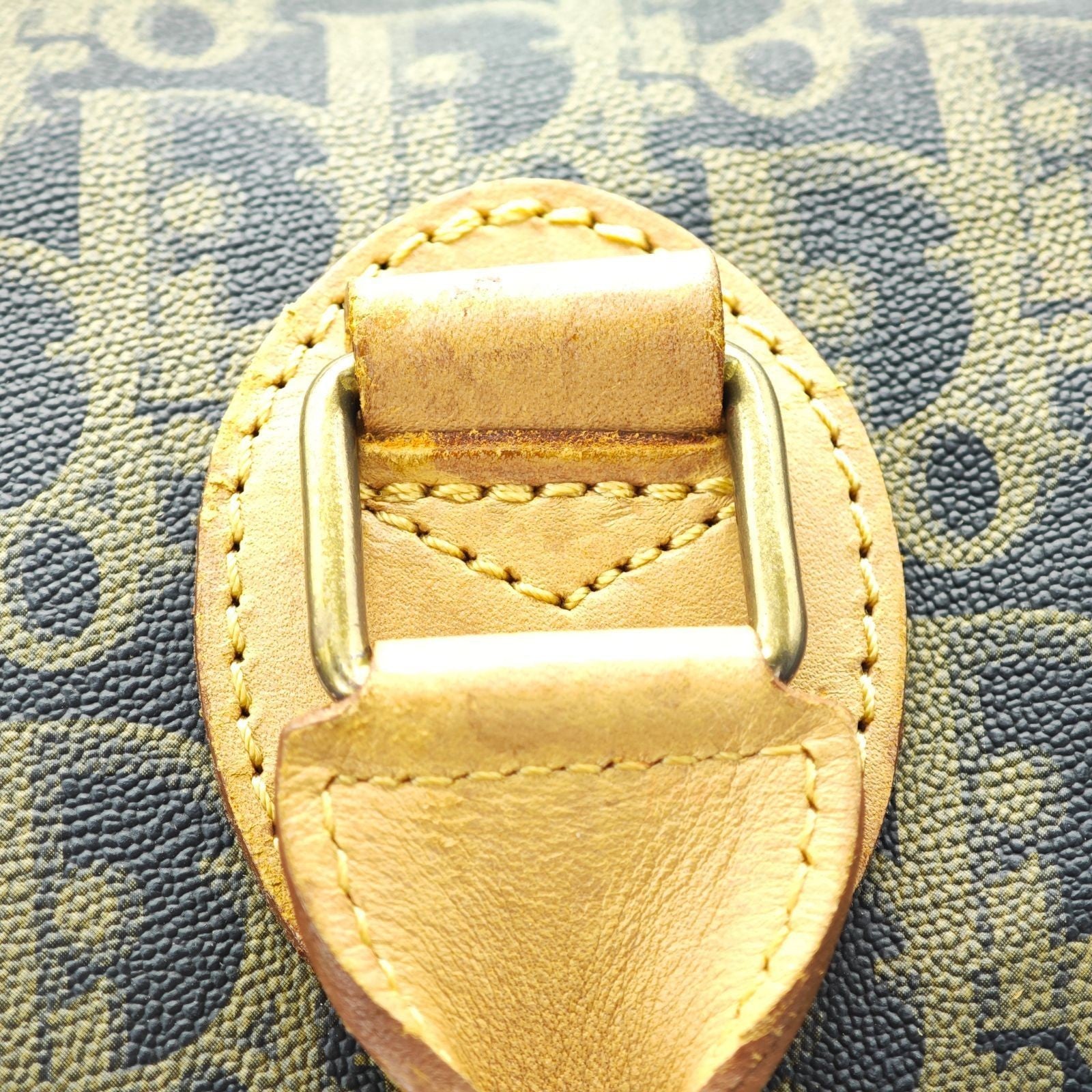 Dior Trotter Boston Bag Canvas Khaki Color Women’s Bag