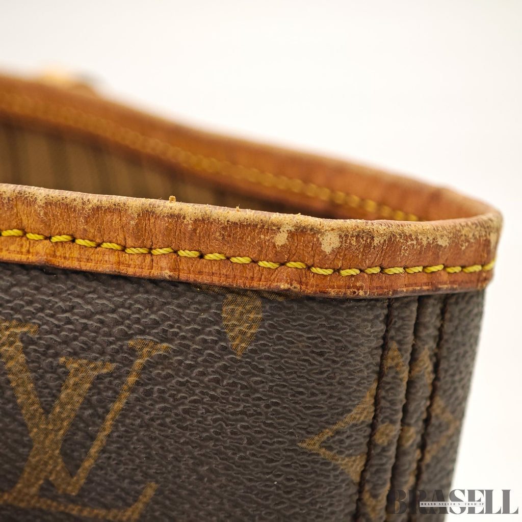 LOUIS VUITTON Neverfull MM Monogram Canvas Tote Bag M40156 France Made VI0078