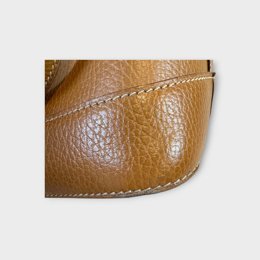 Hermès Ardennes Sorbonne 2Way Satchel Handbag Brown Leather 【A】
