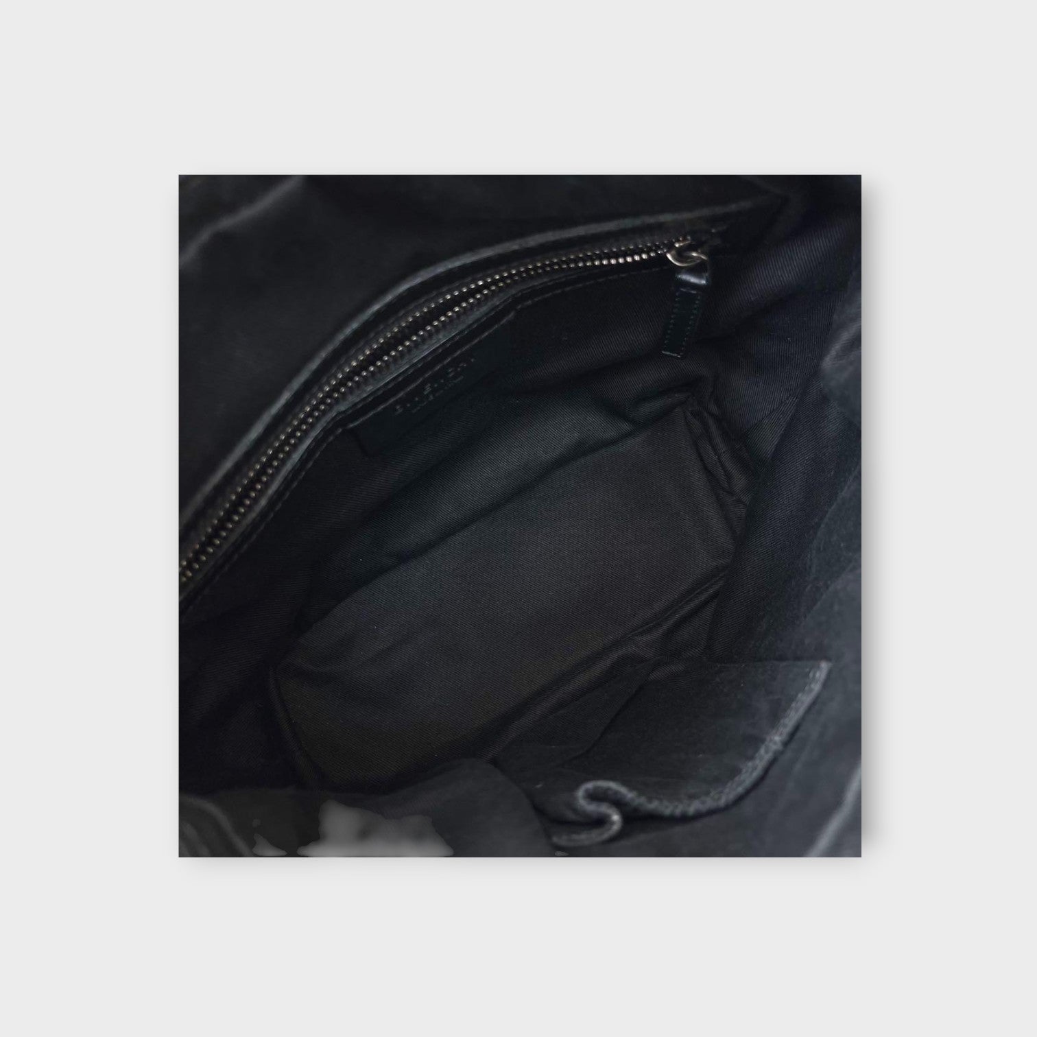 Givenchy Micro Nightingale 2Way Handbag Black Studs Leather Gold Hardware 【A】