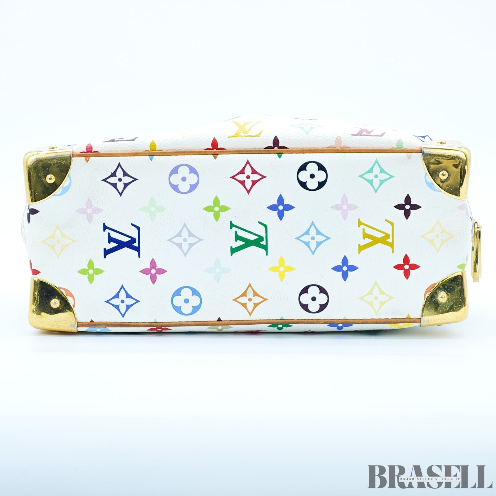 LOUIS VUITTON Trouville Bag M92663 Monogram Handbag Multicolore Blanc