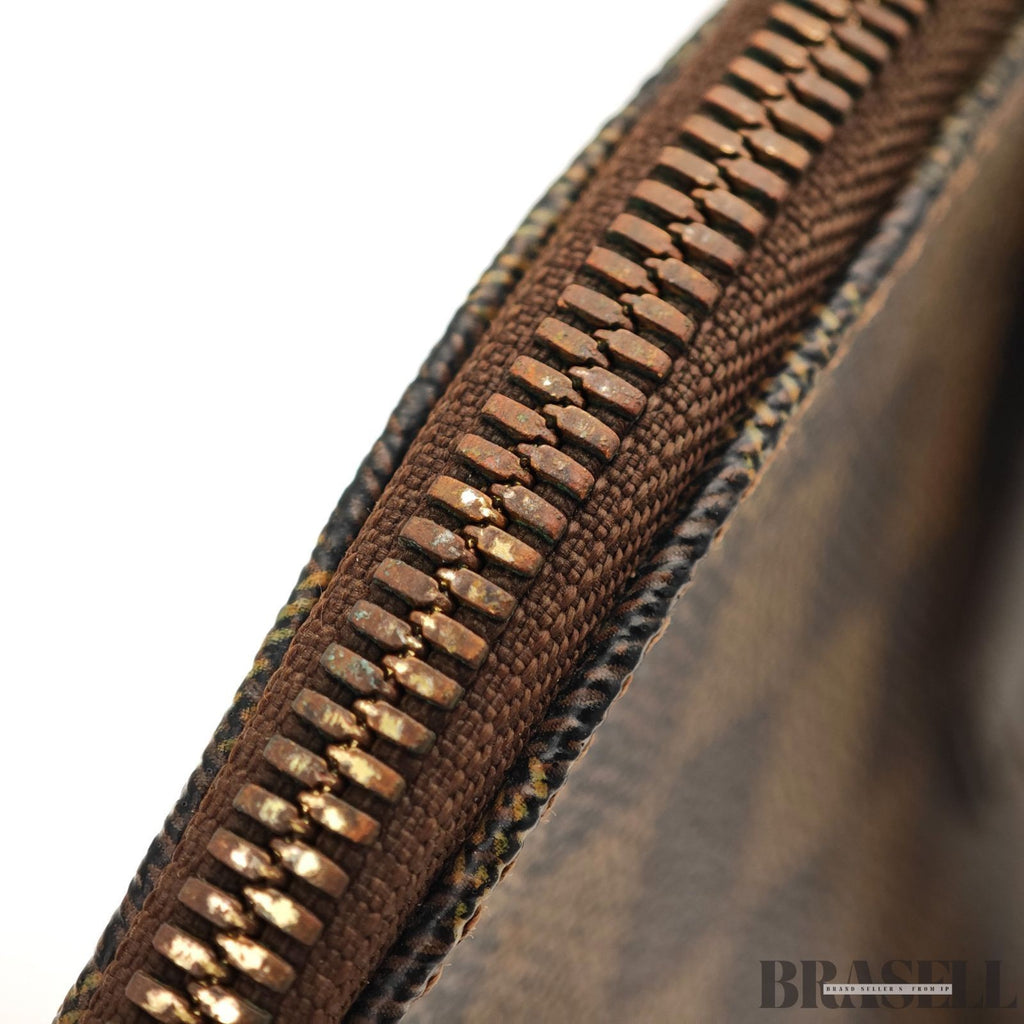 Louis Vuitton Hand Bag N51131 Alma Ebene Damier Canvas Brown FL1014