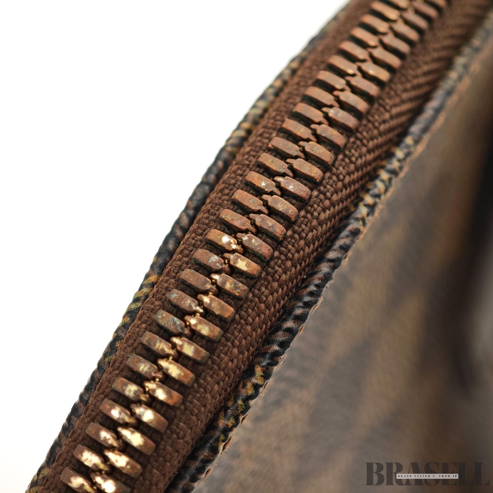 Louis Vuitton Hand Bag N51131 Alma Ebene Damier Canvas Brown FL1014