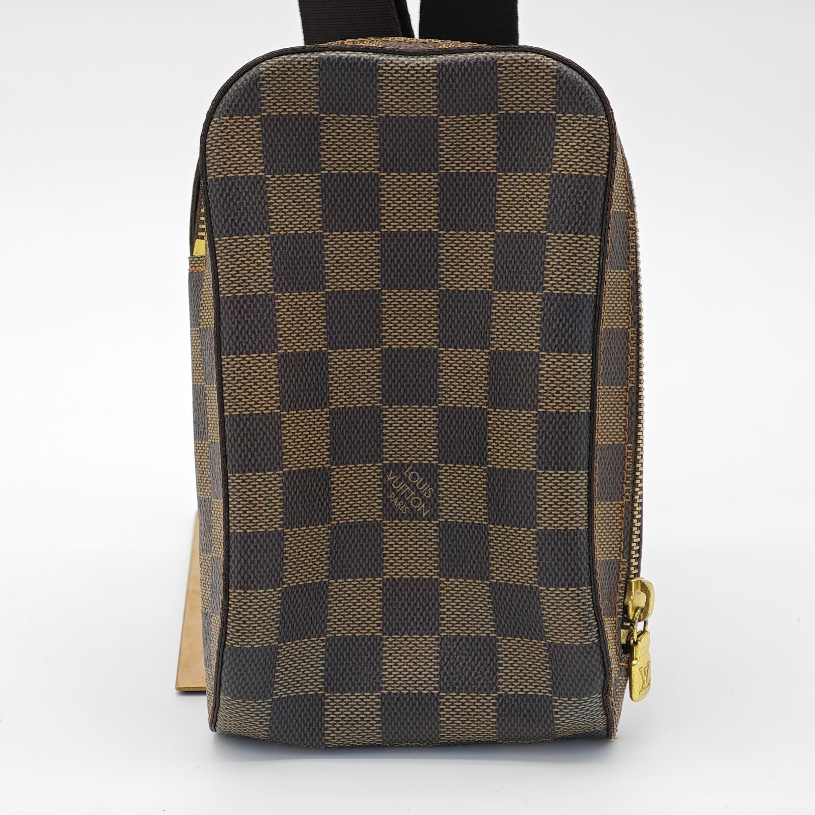 LOUIS VUITTON Damier Geronimos N51994 Shoulder/Body Bag Brown Men Women