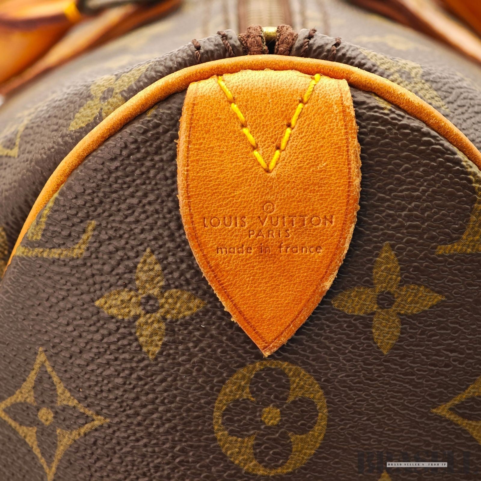 LOUIS VUITTON Speedy 35 M41524 Handbag Brown Monogram Canvas Mini Boston Bag