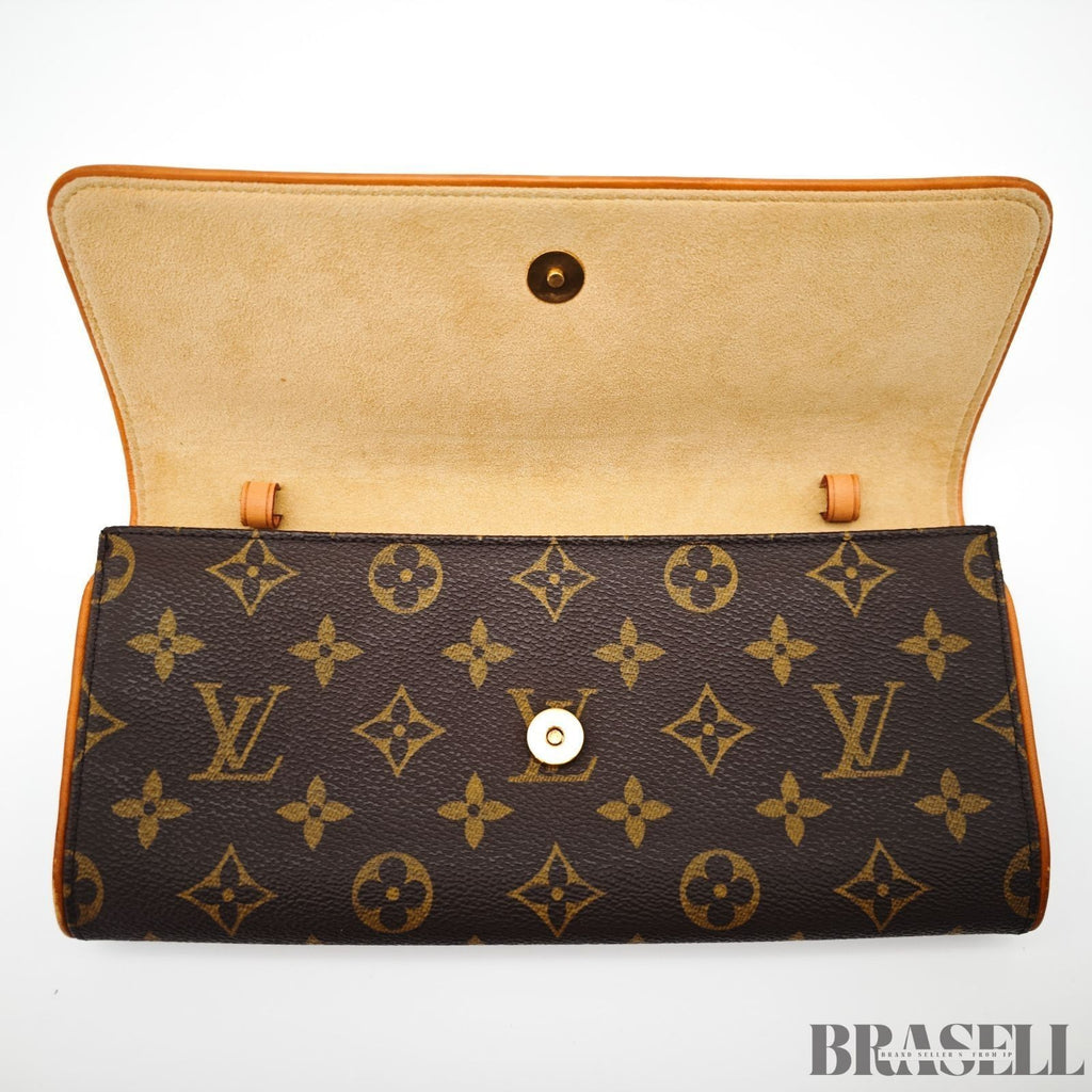 Louis Vuitton Pochette Twin GM M51852 Borsa a mano Borsa a tracolla 2 vie...