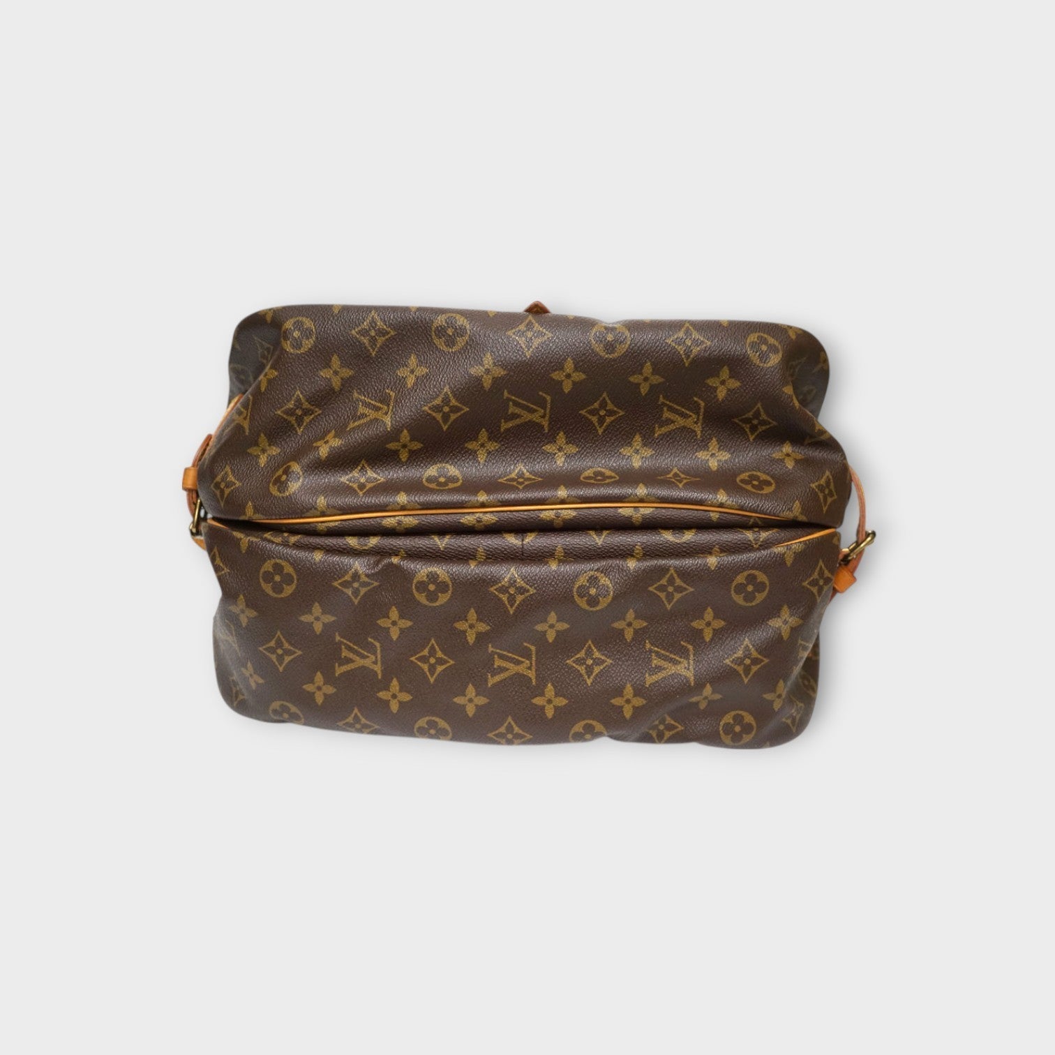 Louis Vuitton M42254 Saumur 35 Shoulder Bag Crossbody Brown 【B】