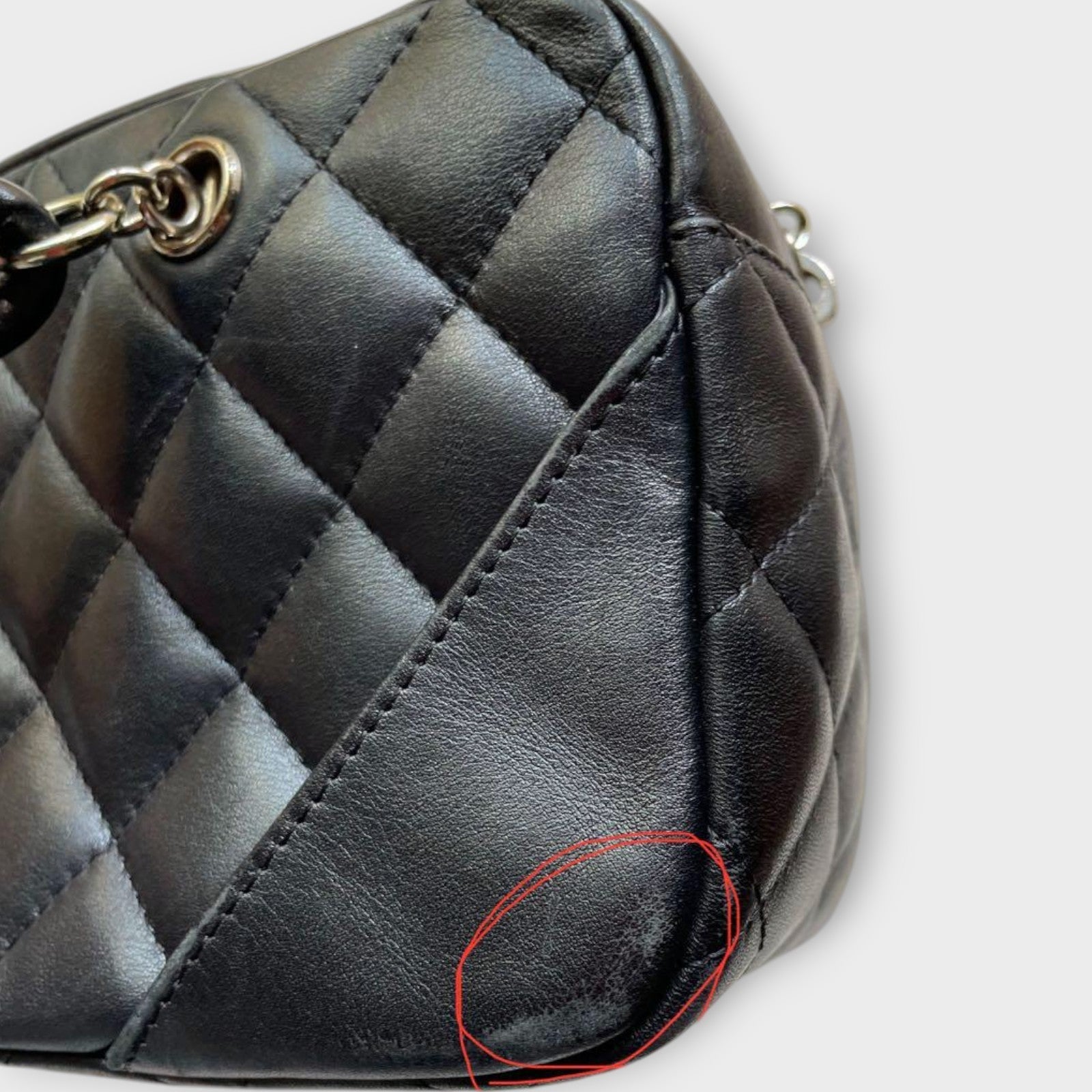CHANEL Cambon Mini Bowling Bag No. 10 Black