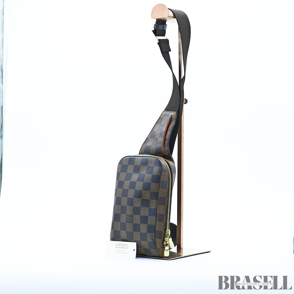 LOUIS VUITTON Geronimos N51994 Crossbody Bag Damier Ebene Brown
