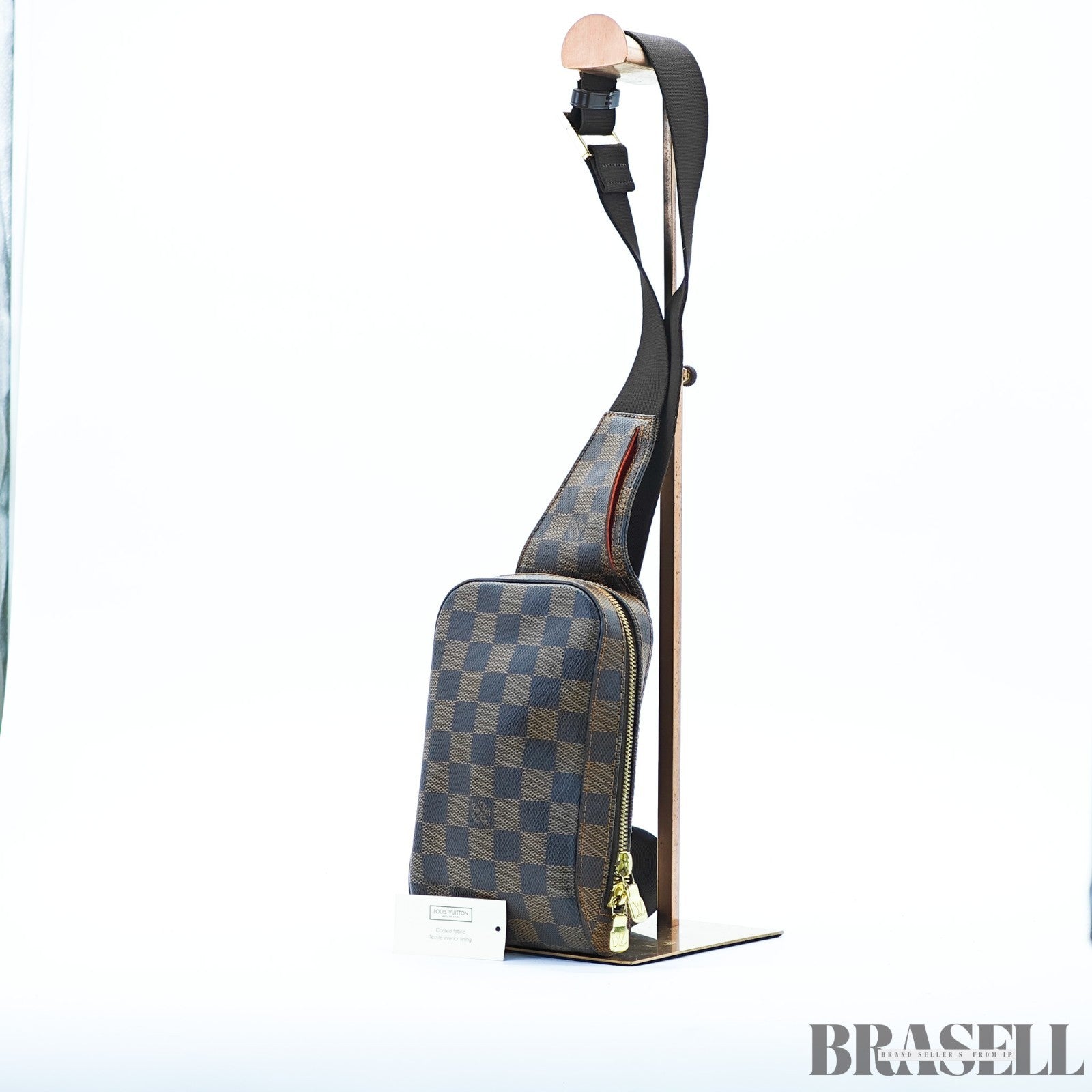 LOUIS VUITTON Geronimos N51994 Crossbody Bag Damier Ebene Brown
