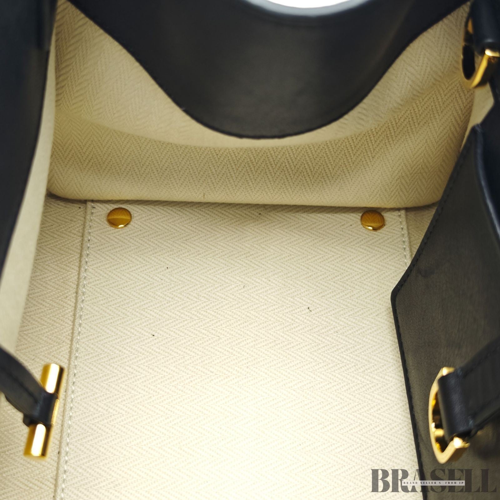The Row Margaux 10 Bag Handbag Black Leather Woman w/ Shoulder Strap