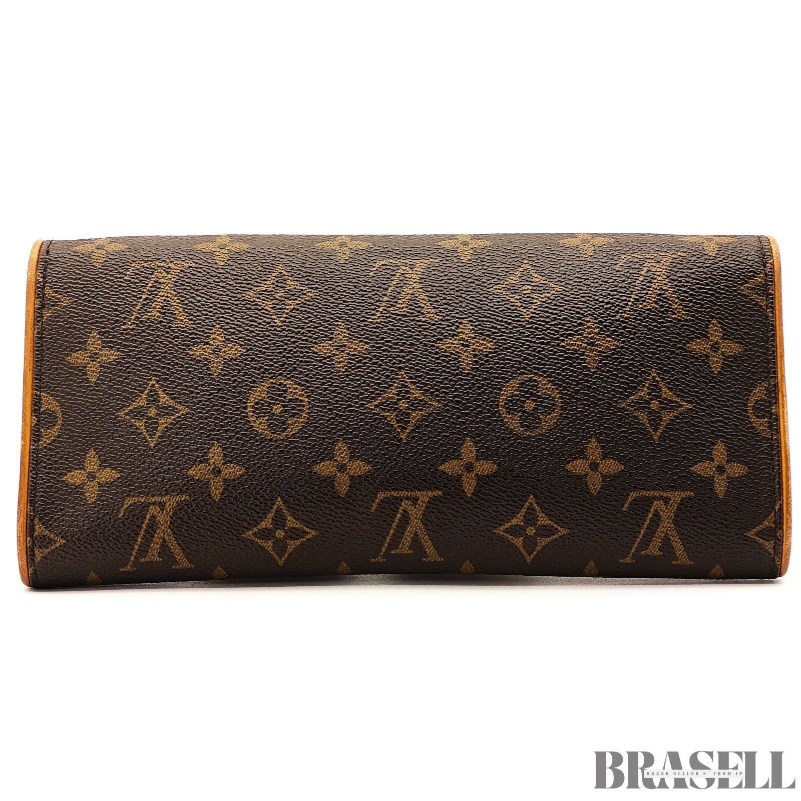 LOUIS VUITTON Pochette Twin GM 2Way Shoulder Bag Monogram Brown Spain CA0030
