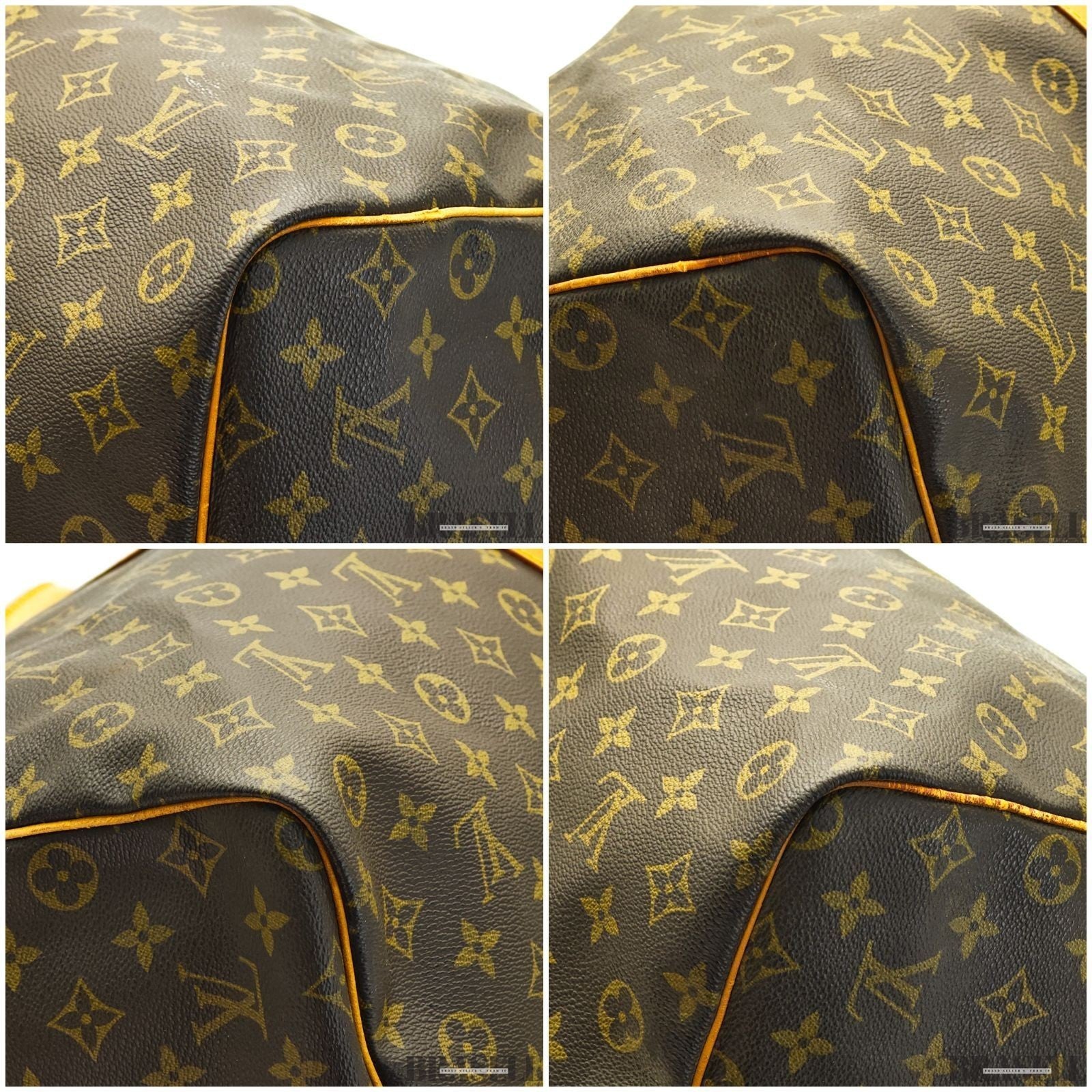 Louis Vuitton Keepall Bandoulière 60 M41412 Handbag Boston Bag Brown Unisex