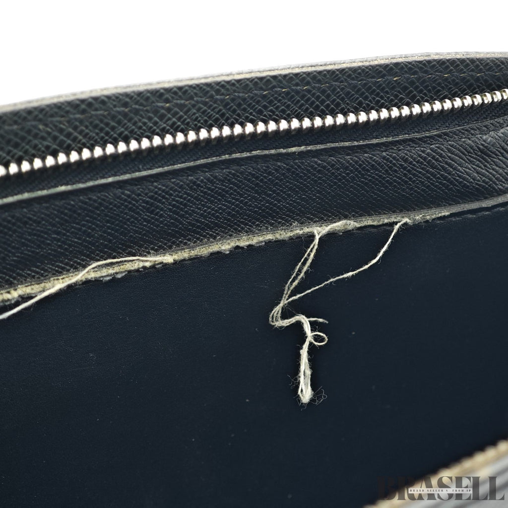 LOUIS VUITTON Taiga Porte-Documents Rosan M30052 Black Briefcase Men and Women