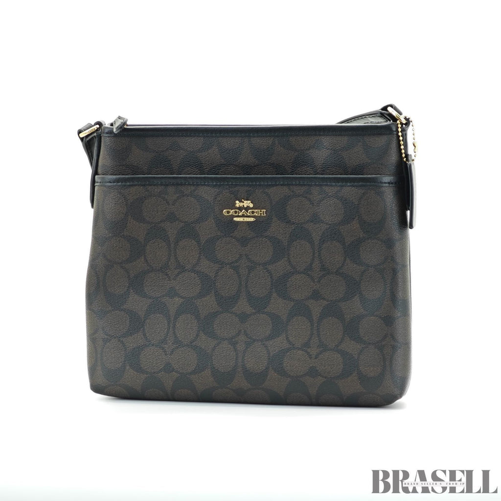 COACH Signature F29210 Shoulder Bag Tote Bag Brown Women's Dust Bag