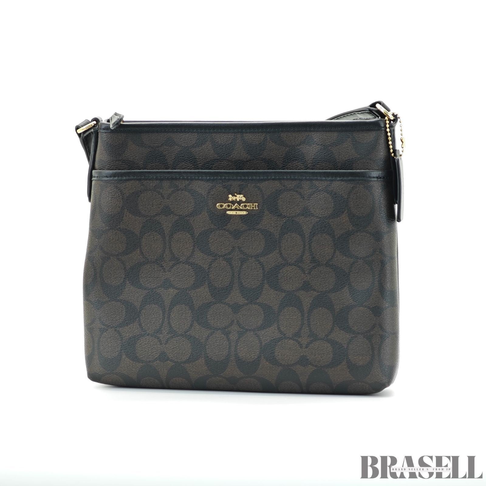 COACH Signature F29210 Shoulder Bag Tote Bag Brown Women's Dust Bag