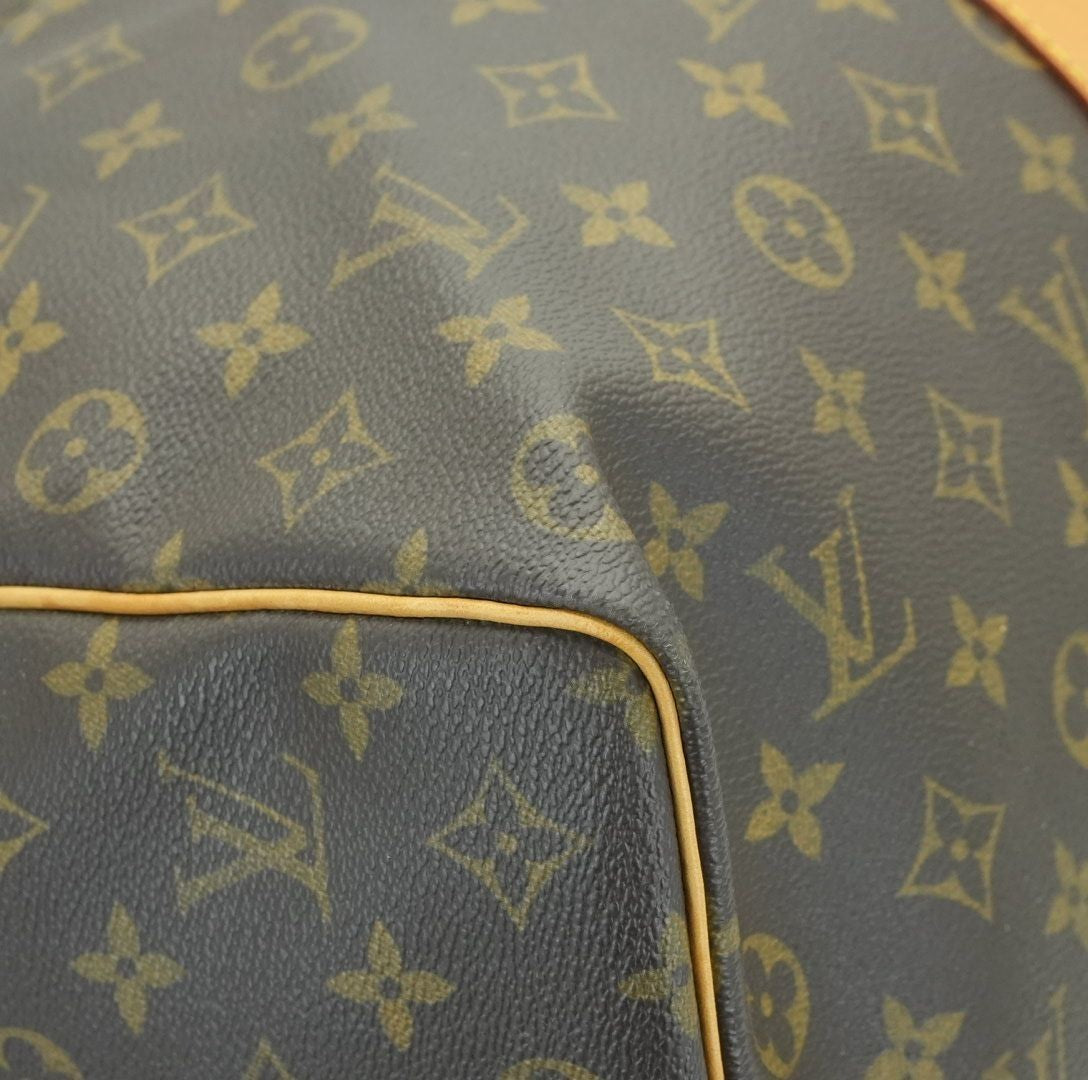 LOUIS VUITTON Keepall 50 M41426 Boston Bag Travel Bag Brown Large Capacity