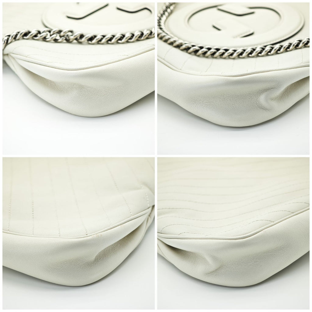 GUCCI Blondie Tote Bag Beige Color Women’s with Dust Bag