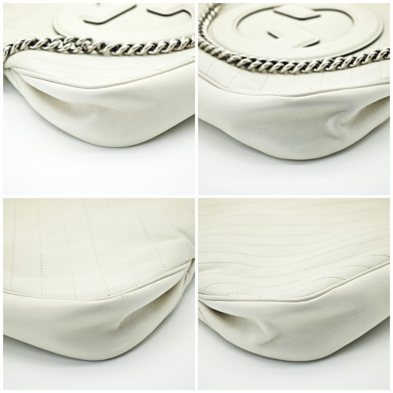 GUCCI Blondie Tote Bag Beige Color Women’s with Dust Bag