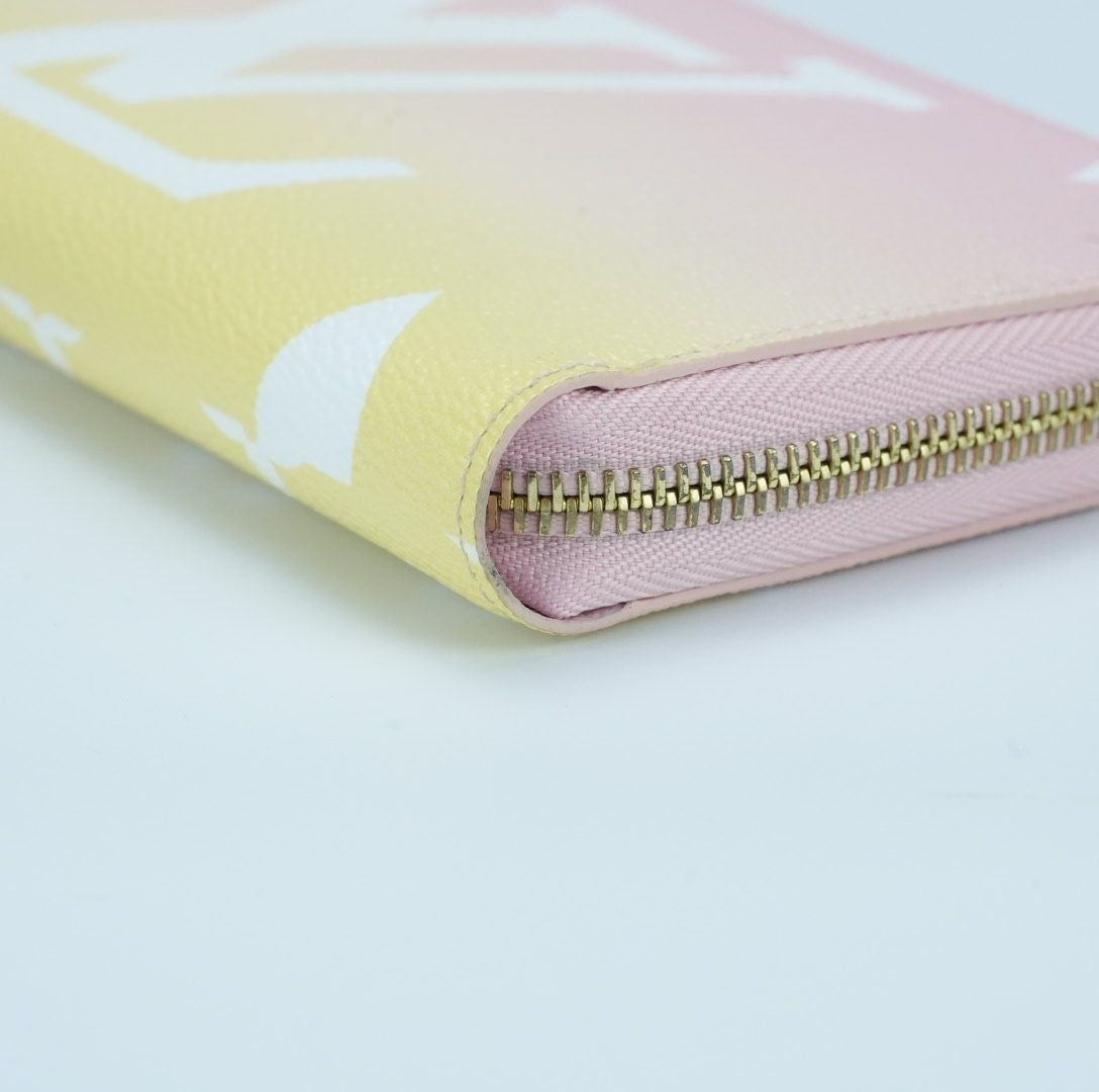 LOUIS VUITTON By the Pool Zippy Wallet M80361 Long Wallet Light Pink