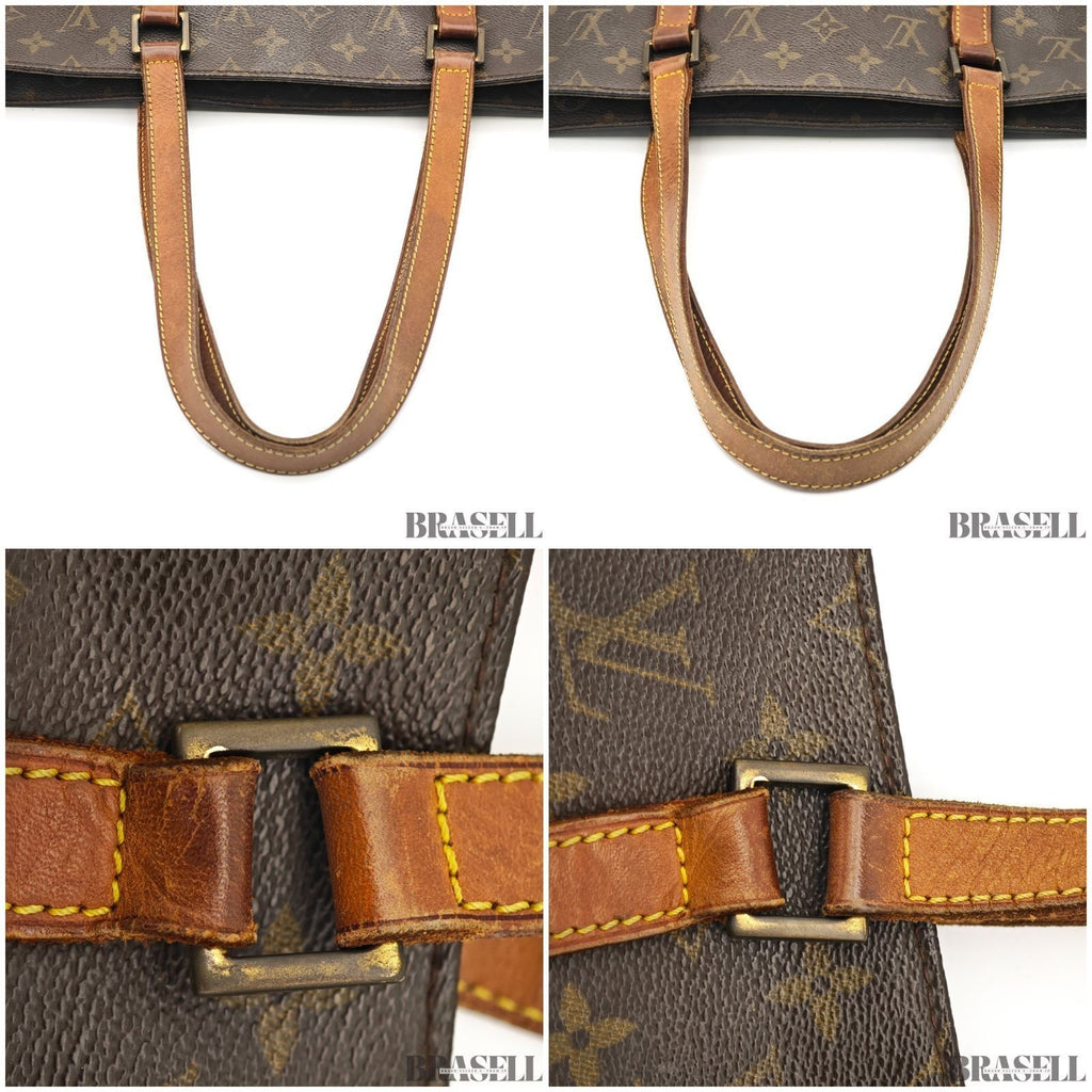 Louis Vuitton Vavin GM M51170 Monogram Canvas Leather Brown Tote Bag Medium