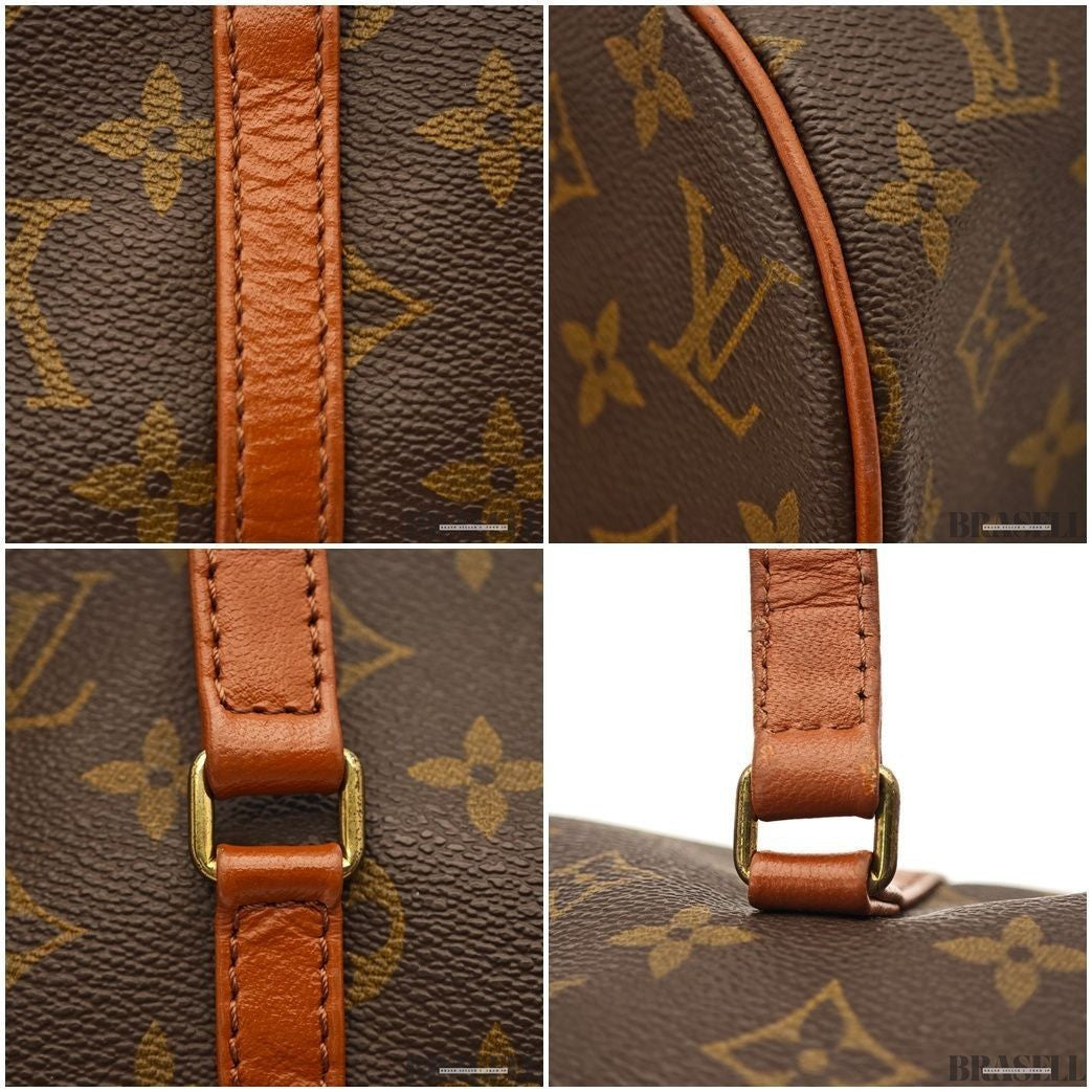 LOUIS VUITTON Monogram Papillon 30 M51385 HandBag Mini Boston Bag Brown France