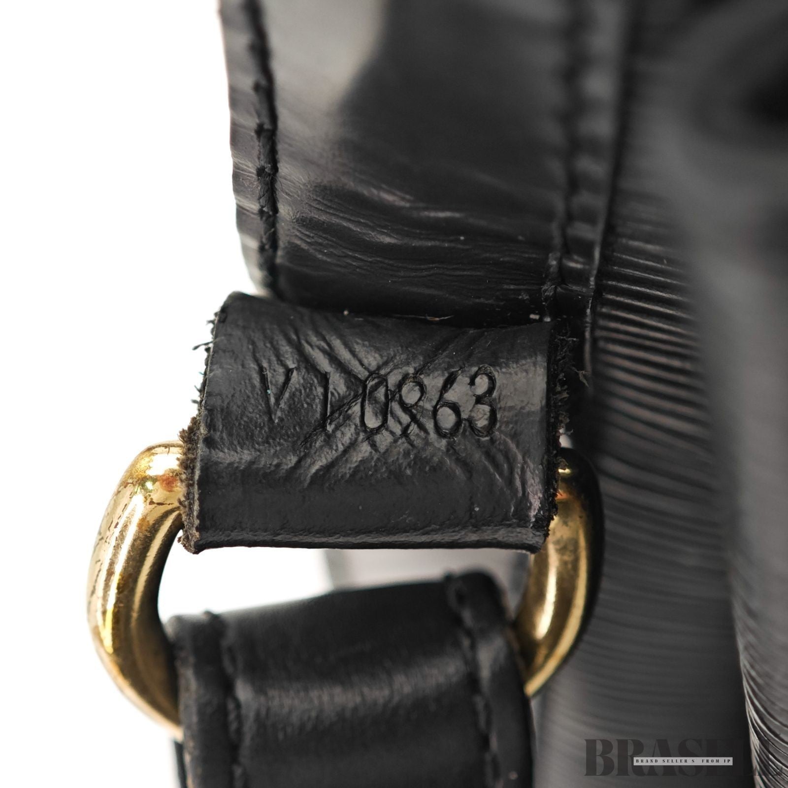 LOUIS VUITTON LV Noe Epi Shoulder Bag M59002 Epi Leather Black VI0963