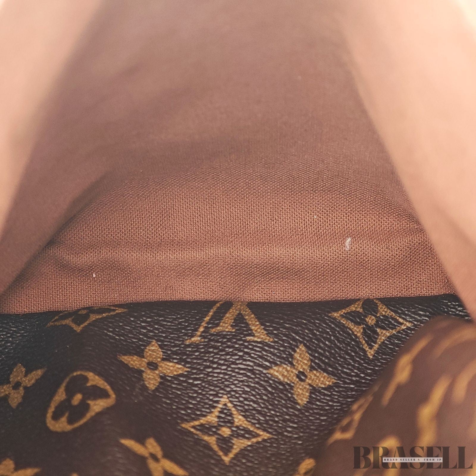 LOUIS VUITTON Totally MM M41015 Monogram Canvas Shoulder Bag Tote Bag Brown
