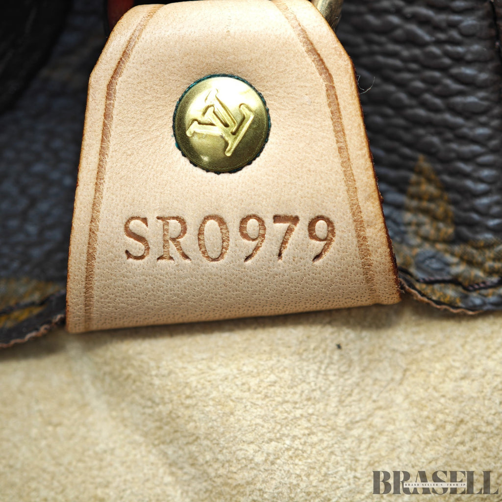 LOUIS VUITTON Luco M51155 Tote Bag Monogram Brown